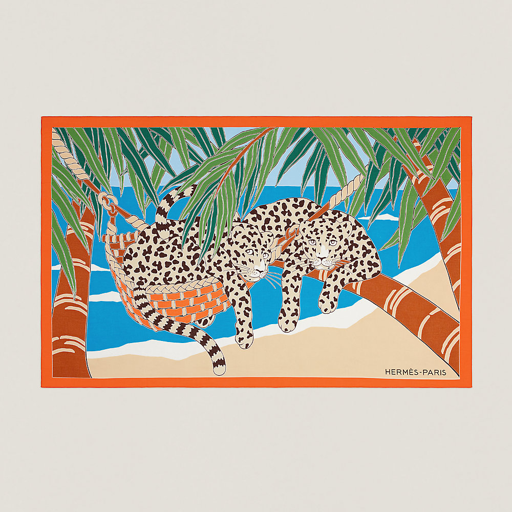 アニマル柄♪【HERMES】Trousse Jin et Leo ジン レオ ポーチ Jin et Leo pareo | Hermès UAE